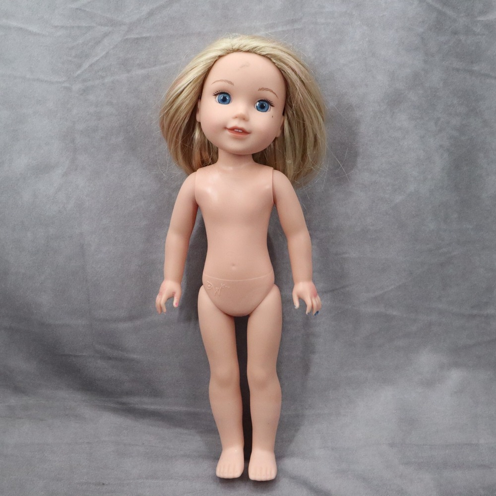 American Girl Camille Doll Wellie Wishers 14.5" Blond Hair Blue Eyes Doll Toy‎
